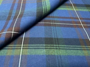 100%Cotton Yarn Dyed Check Flannel Fabric for Shirts