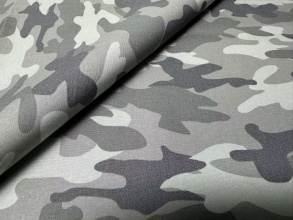 100%Cotton Poplin Camouflage Printed