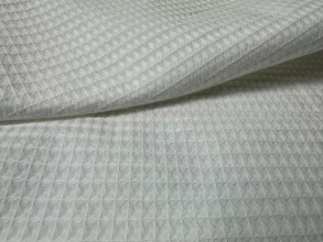 Cotton Polyester Waffle Fabric for Pajamas