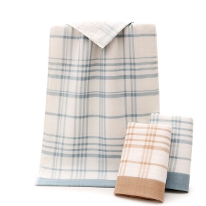 100%Cotton Yarn Dyed Bath Towels