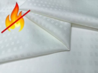 Fire Retardent/ Flame Resistant/ Fire Resistan Cotton Dobby for Sheets Bed Linen